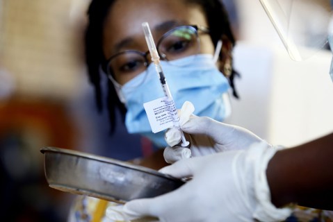 Biden doubles vaccination target; South Africa registers 1,554 new cases