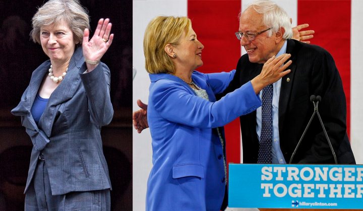 Race to Power: May brings air of cool to the UK’s hot July, Bernie in Hillary’s corner (finally)
