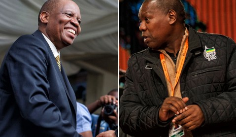 The Right Stuff? Two presentations show whether Mkhize and Mashaba have the mettle to lead
