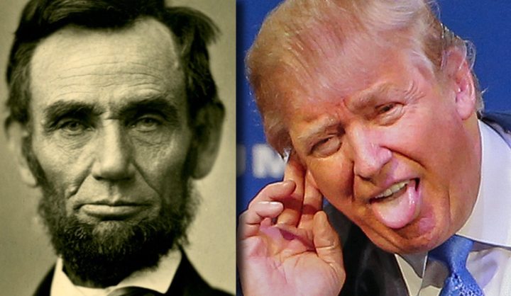 Trump v Lincoln: Condolences from two US presidents, a universe apart