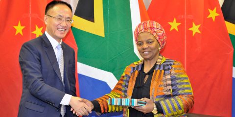 New Chinese ambassador Chen Xiaodong arrives in SA