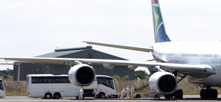 Airbus with South Africans from Wuhan lands in Polokwane