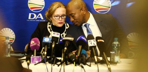 Maimane cleared of wrongdoing by party probe; Zille enters four-person race to become federal council chair