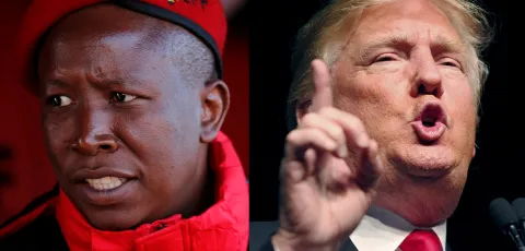 Conflating charisma with courage, the Malema/Trump way