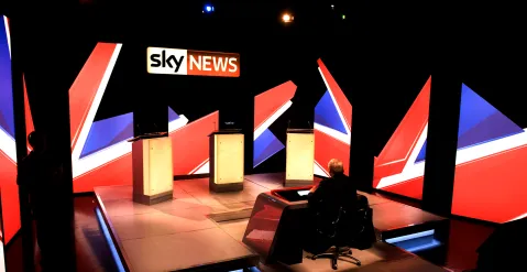 Sky News acts largely as a platform for the UK defence and foreign ministries, research finds