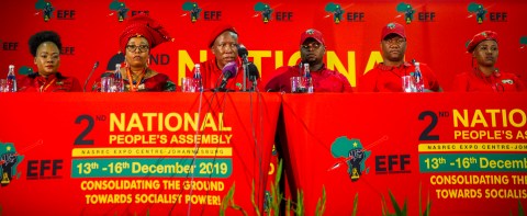 EFF’s new top leadership: Malema and Shivambu tighten their grip over SA’s third biggest party