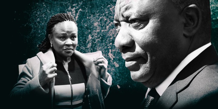 Cyril Ramaphosa might soon have a new weapon in his war with Busisiwe Mkhwebane