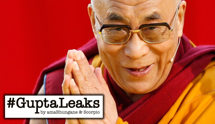 amaBhungane & Scorpio #GuptaLeaks: How Guptas went behind government’s back on Dalai Lama