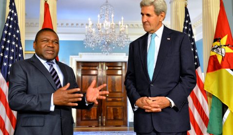 A delicate balance: Mozambique’s Nyusi in Washington