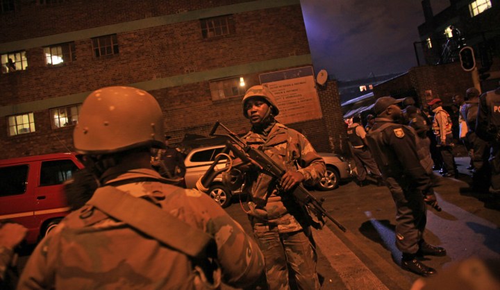 Domestic threat: Should the SANDF be deployed as crime fighters?