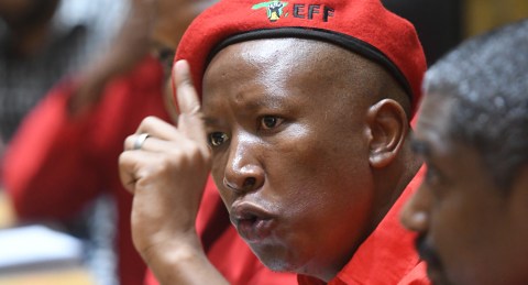 Don’t expropriate land until Constitution is amended – Julius Malema