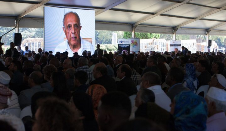 In photos: High emotions and politically charged remarks as Ahmed Kathrada is laid to rest
