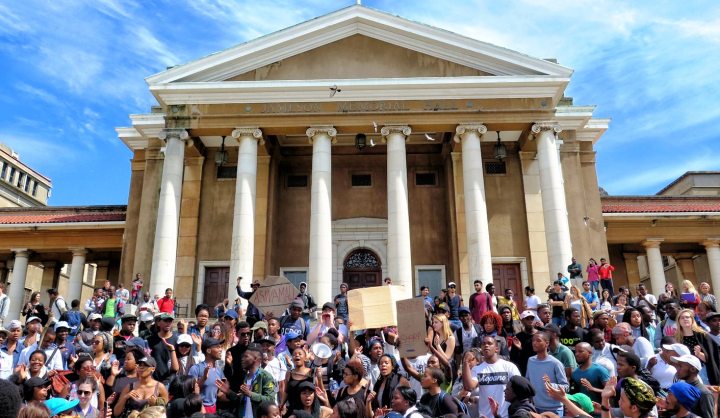 GroundUp: Protesting UCT students reject Nzimande’s fees plan