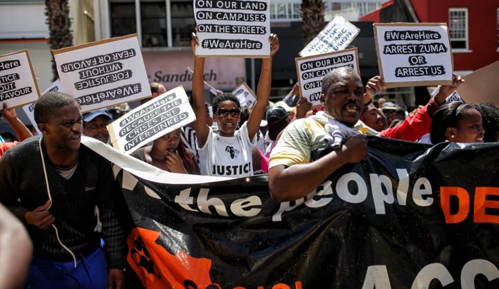 GroundUp: ‘Arrest Zuma,’ demand protesters