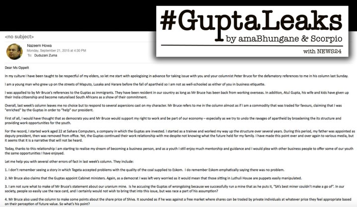 Scorpio and amaBhungane #GuptaLeaks: Direct evidence Gupta henchmen prepared fake race-baiting tweets