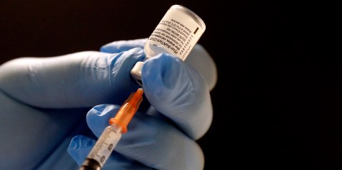 Regulatory authority grants approval for Pfizer vaccine to be used in SA