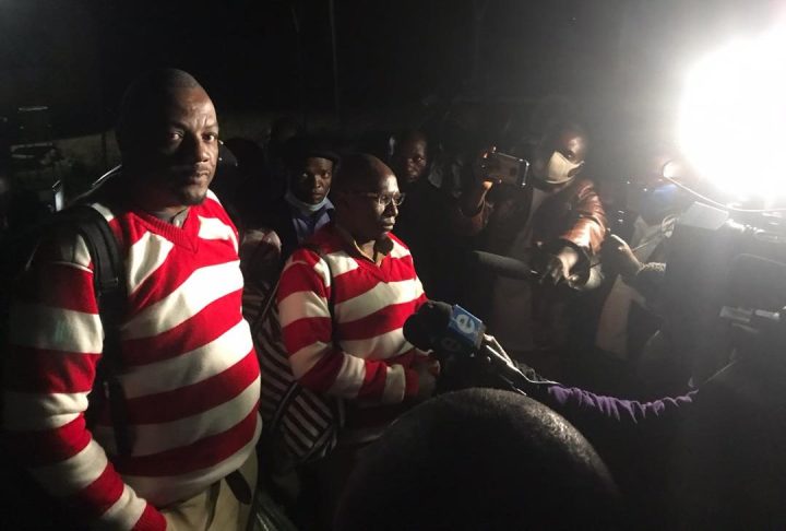 Ailing journalist Hopewell Chin’ono and activist Jacob Ngarivhume finally granted bail