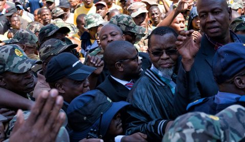 #OccupyLuthuliHouse: Protesters dispersed as Zuma ‘defence force’ thugs defend ANC, abuse media