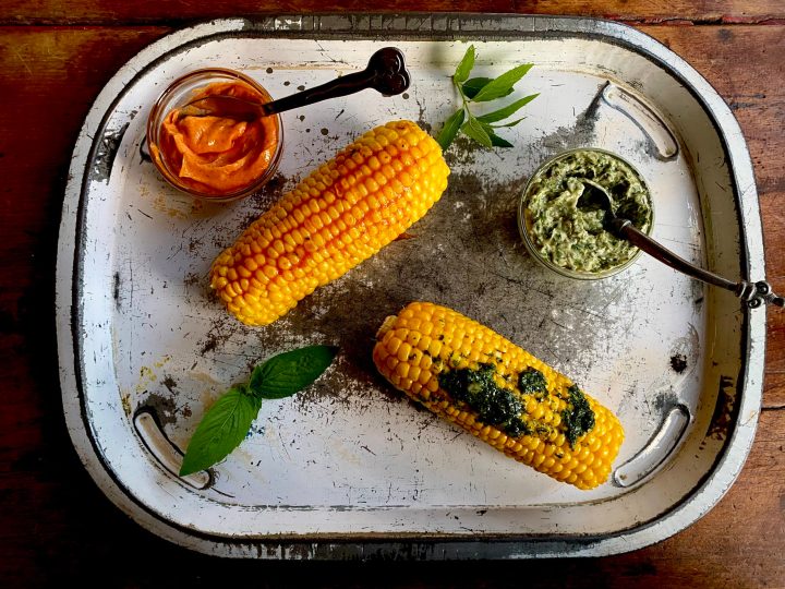 What’s cooking today: Corn on the cob with two butters
