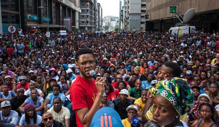 #FeesMustFall: In Johannesburg, students fight their way through another historic day