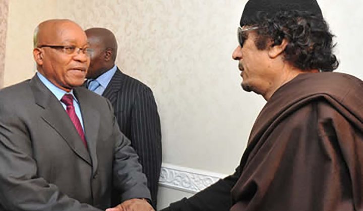 Is Gaddafi still dispensing largesse from the grave?