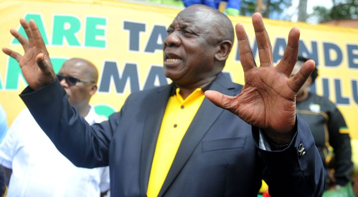 Writing the 2019 election: Strengthening Cyril Ramaphosa’s hand