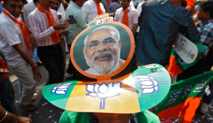 India’s ruling party stumbles as opponent Modi marches on