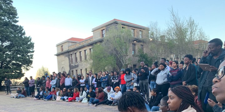 UCT SRC holds night vigil for Uyinene Mrwetyana