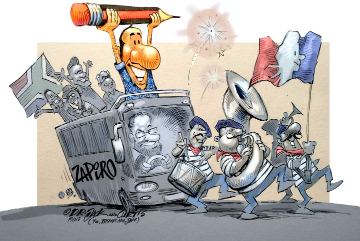 Zapiro, Chevalier des Arts et des Lettres