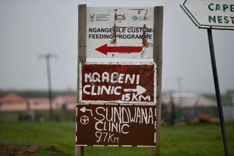 Taking the initiative: Fed-up residents in an Eastern Cape village try to build their own clinic