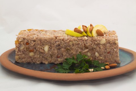 Turkey Terrine with a Spiced Cranberry Relish