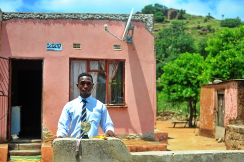 Matriculant becomes one of the brightest stars in the darkest of load shedding nights