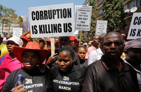 Words are not enough: Fighting corruption requires action, time frames and political will