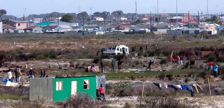 It is vital that Cape Town is able to protect public land from invasion, says city’s mayor 