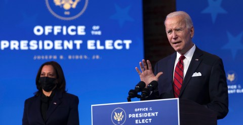 Inauguration of Joe Biden and Kamala Harris represents a moment to be seized, despite US divisions
