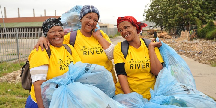 The painstaking task of keeping NMB’s Swartkops River clean