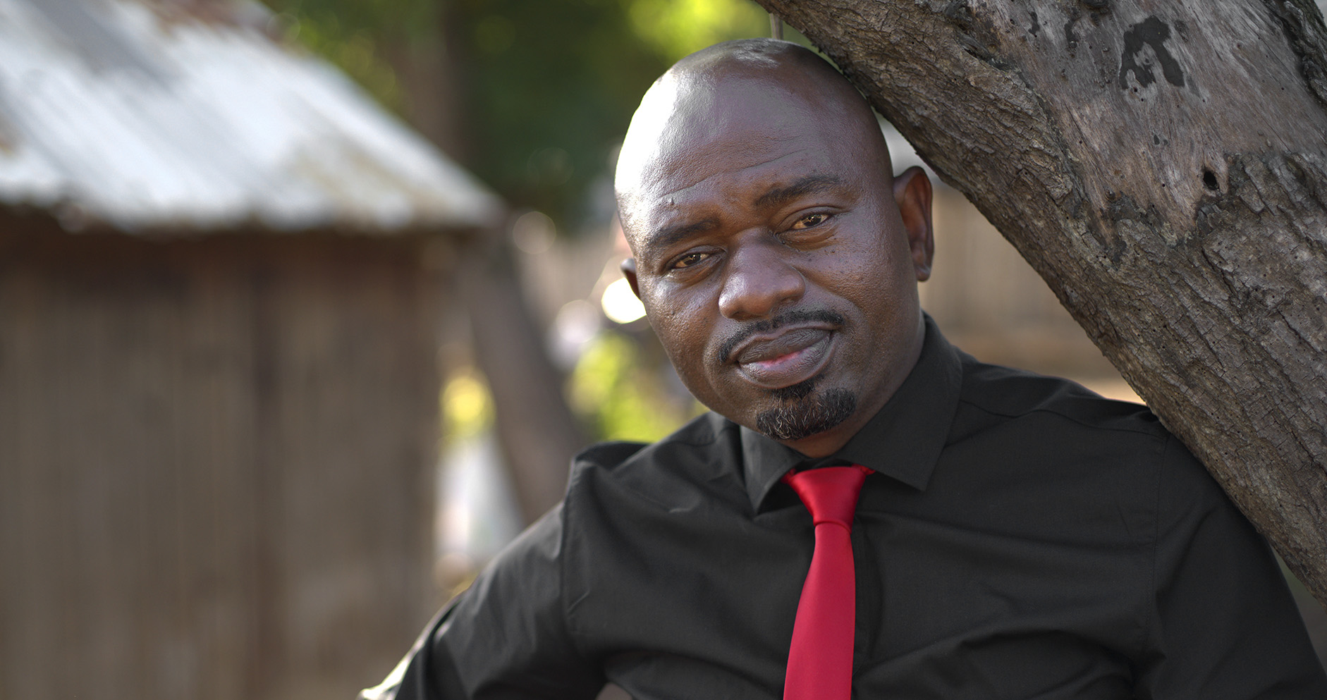 Leader of shack dwellers organisation Abahlali baseMjondolo, S'bu Zikode