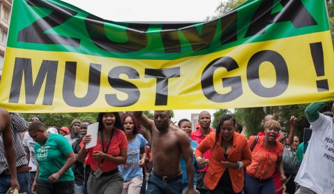 In photos: People’s March, Union Buildings