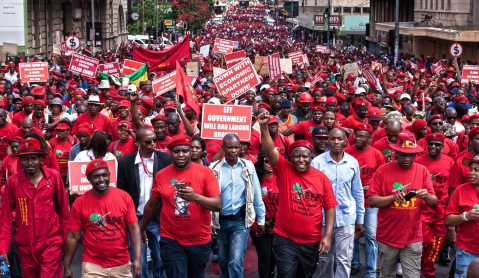 EFF marches: ‘This isn’t a Mickey Mouse organisation’