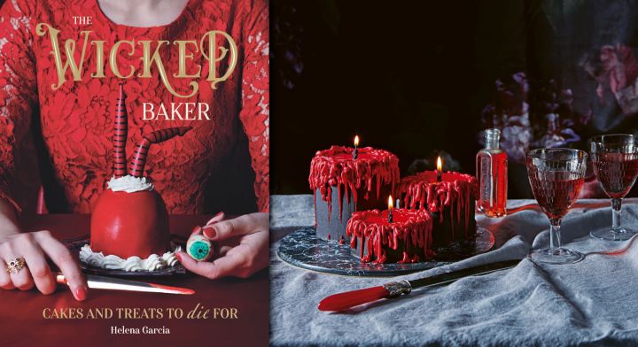 Vampire Tears Candle Cake from Helena Garcia’s new cookbook, ‘The Wicked Baker’