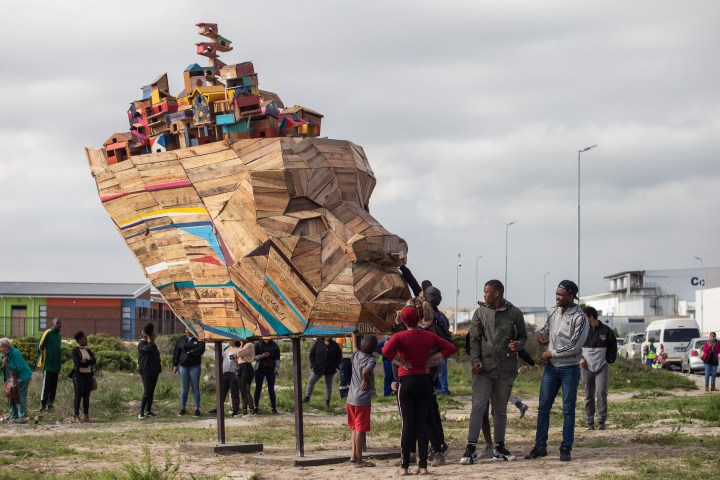 GroundUp: Township youths build exquisite sculpture