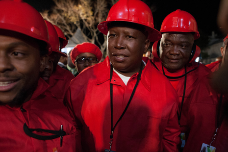 First the student councils, then the country – the EFF goes incremental