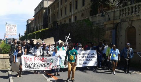 #Rhodes Must Fall’s busy week, Instalment Two: Marching against outsourcing
