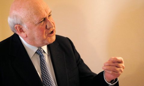 FW De Klerk: A relic of the past or does he still matter?