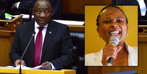 Ramaphosa promises ‘rapid release’ of publicly owned land; Mkhwebane goes all alternative facts
