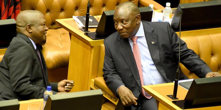 Opposition lets rip as ANC praises its president