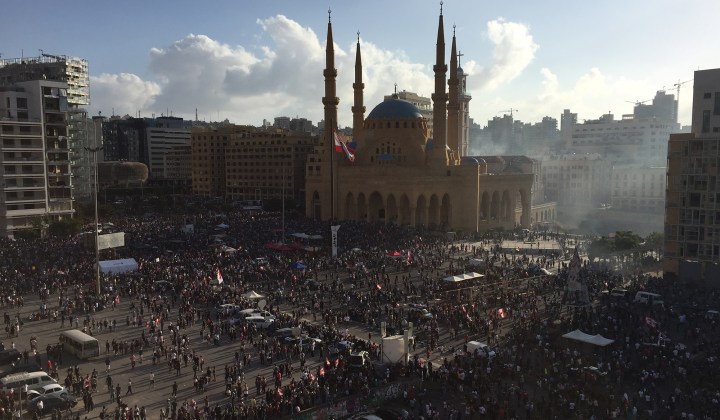 Beirut blast: ‘The sound of broken glass being swept up will forever reverberate in my ears’