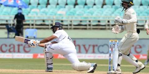Proteas bowlers toil as Sharma cashes in
