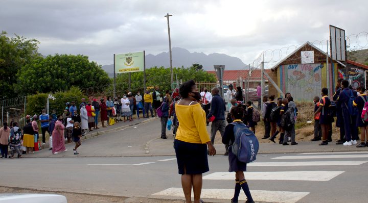 Excitement and trepidation as learners return to school