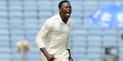 Rabada fights lone battle as India dominate